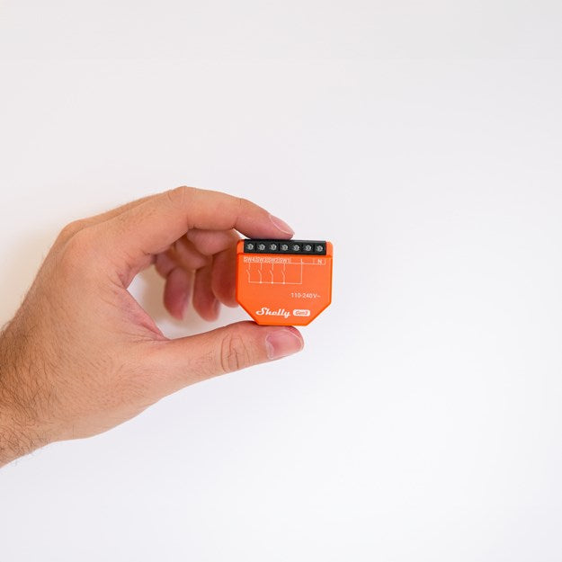 SHELLY i4 Gen3 electrical relay Orange