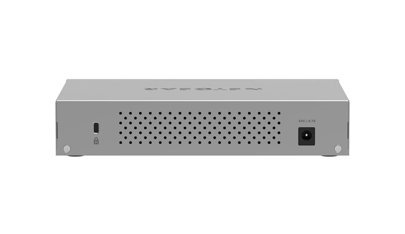 NETGEAR MS108EUP Managed L2/L3 2.5G Ethernet (100/1000/2500) Power over Ethernet (PoE) Grey