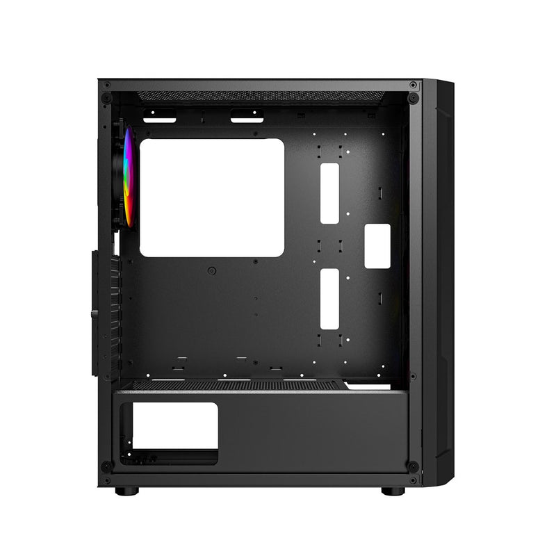 Gembird CCC-FC-400X Gaming ARGB computer case Fornax 400X, black