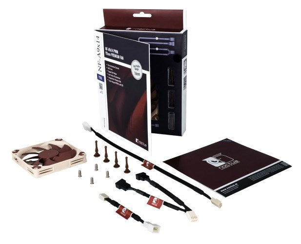 Noctua NF-A9X14 PWM Computergehäuselüfter 9,2 cm Braun