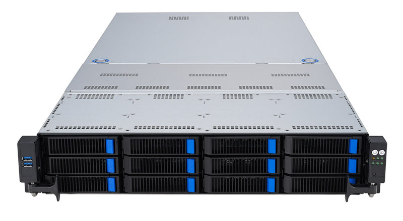 ASUS RS720A-E12-RS12 Socket SP5 Rack (2U) Grey