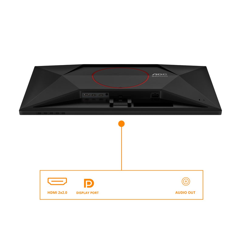 AOC G4 Q27G42XNE Computermonitor 68,6 cm (27 Zoll) 2560 x 1440 Pixel Quad HD LED Schwarz, Rot
