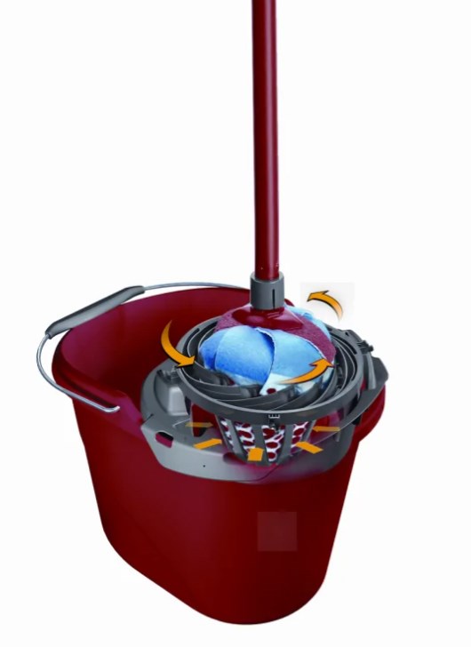 Bucket with Wringer Vileda Torsion Power