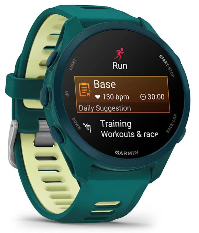 Garmin Forerunner 170 Music 3.05 cm (1.2") AMOLED 42 mm Digital 390 x 390 pixels Touchscreen Green GPS (satellite)