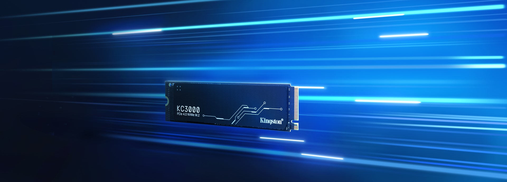 Kingston KC3000 - SSD - 2048 GB - internal - M.2 2280 - PCIe 4.0 (NVMe) - for Intel Next Unit of Computing 12 Pro Kit - NUC12WSKi5