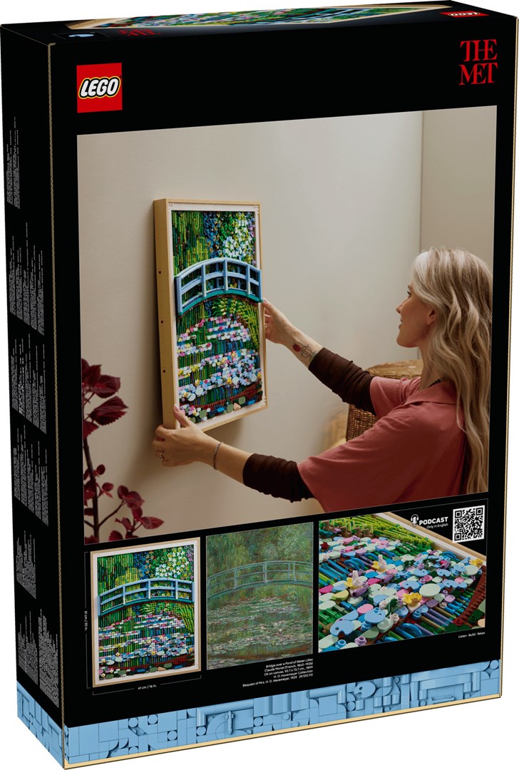 LEGO ART 31220 Claude Monet - Bridge over a Pond of Water Lilies
