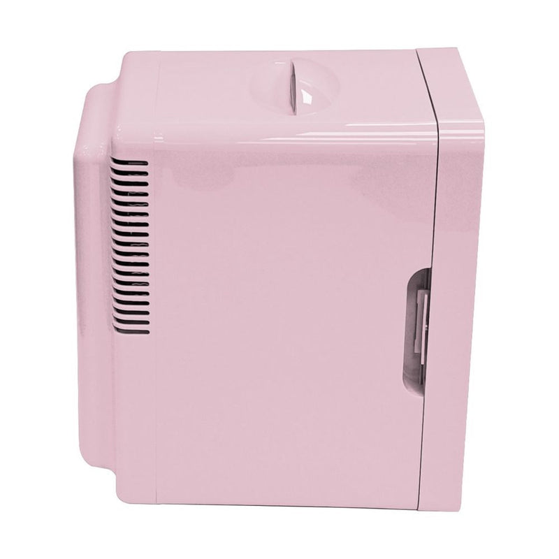 ELLE Home ESDAFX08PUEU 8L  Mini Fridge with LED Makeup Mirror Purple