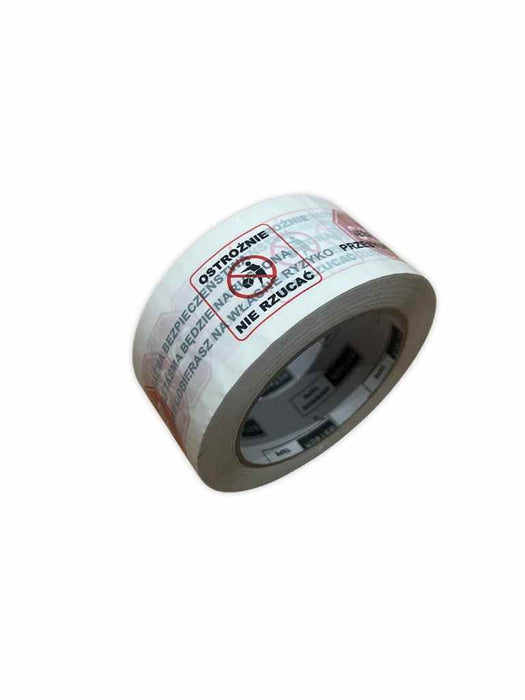 BSTech printed adhesive tape 48 mm x 100 m ‘STOP safety tape’ 6 pcs.
