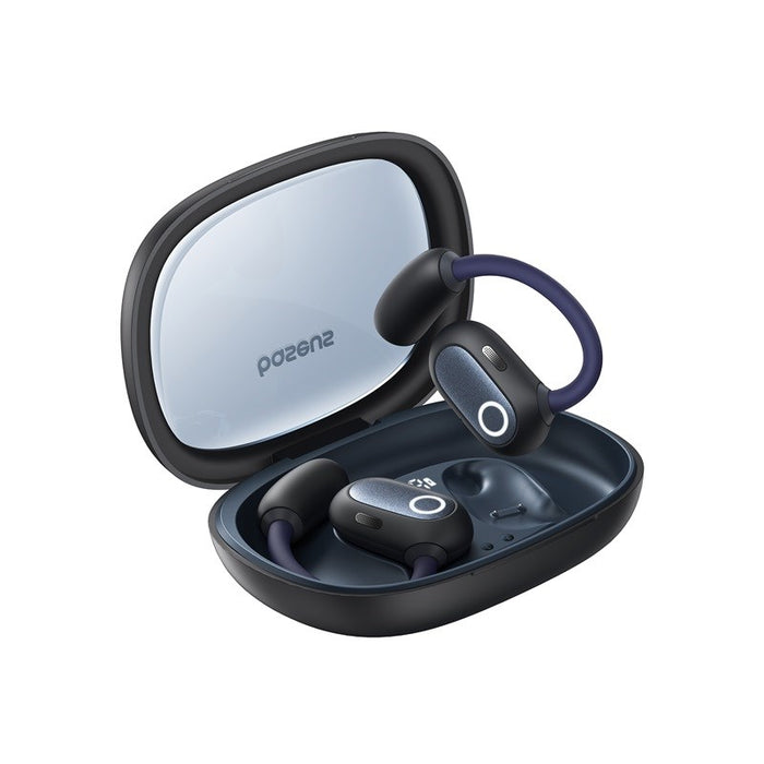 Baseus Eli Fit Open- Ear Headset Wireless Connectivity/Music USB Type-C Bluetooth Black