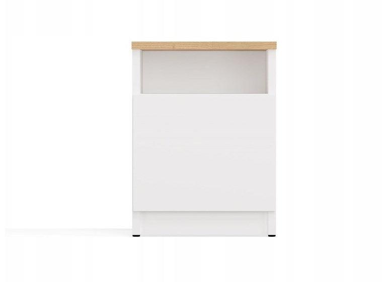 GALAX 30/1D BLANC/TABLE DE CHEVET ARTISAN