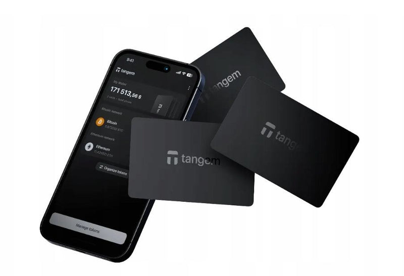 Portefeuille de cryptomonnaies Tangem Wallet - 2 cartes