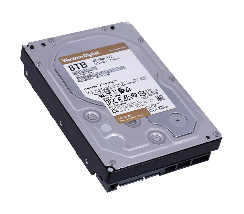Western Digital Gold WD8005FRYZ internal hard drive 3.5" 8 TB Serial ATA III