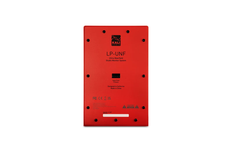 Kali Audio LP-UNF-R – ein Paar Bluetooth-Studiomonitore (rot)