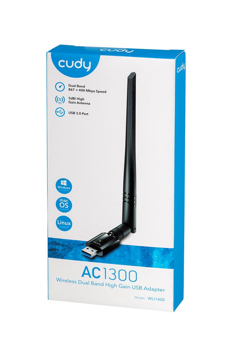 Cudy WU1400 network card WLAN 867 Mbit/s