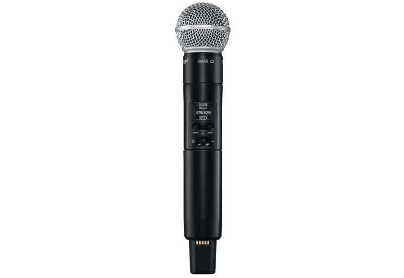 Shure SLXD2/SM58 - handheld transmitter, 470–514 MHz