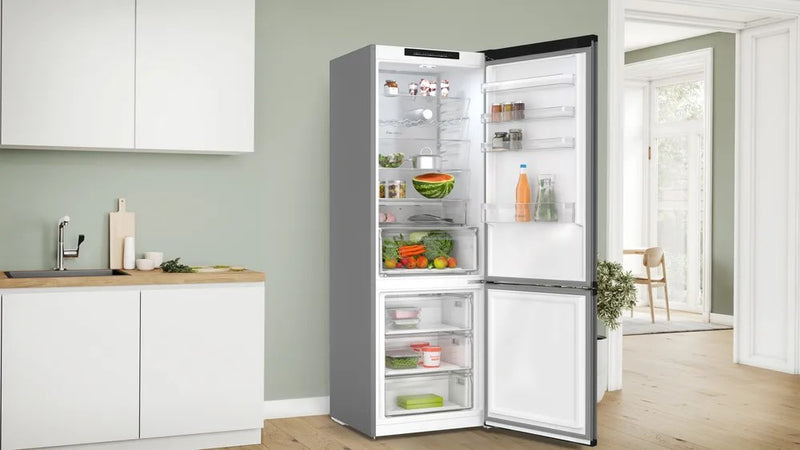 Bosch Serie 4 KGN49OCAF fridge-freezer Freestanding 311 L A Anthracite