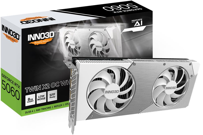 GeForce RTX 5060 Twin X2 OC WHITE 8GB
