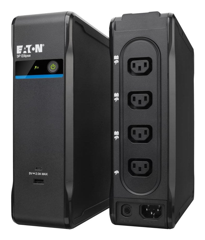 Eaton 3P Ellipse 900 USB IEC - UPS - AC 220-240 V - 540 watt - 900 VA - USB - output connectors: 4