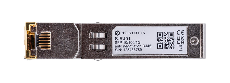 Module de commutateur réseau Mikrotik S-RJ01 Gigabit Ethernet
