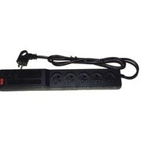 Atrack 19'' Panel 5x220V ACAR A-504, 5m Black