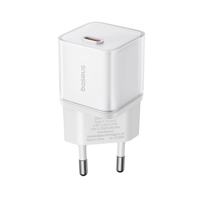 Baseus GAN5S P10162503213-00 Mains Charger 20 W White