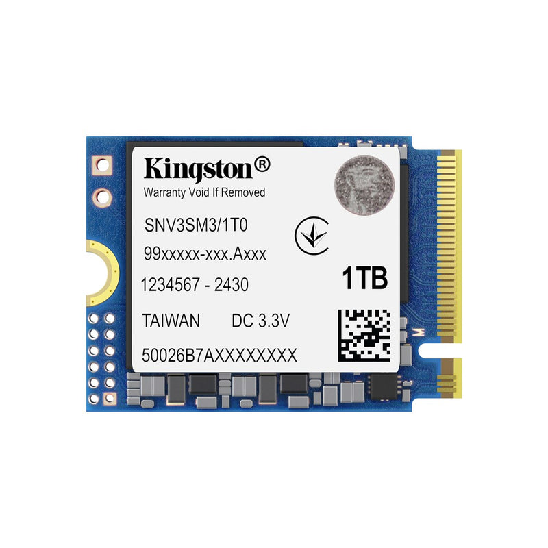 Kingston NV3 - SSD - 1 TB - internal - M.2 2230 - PCIe 4.0 x4 (NVMe)