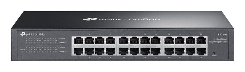 TP-Link Omada ES224G V1.6 - Switch - Managed - 24 x 10/100/1000Base-T - rack-mountable, desktop