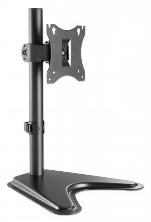 Manhattan Desk Mount for TV & Monitors, Stand Assembly, Tilt/Swivel/Rotation, For screens 10" to 27", VESA compatibility: 75x75 and 100x100mm - check