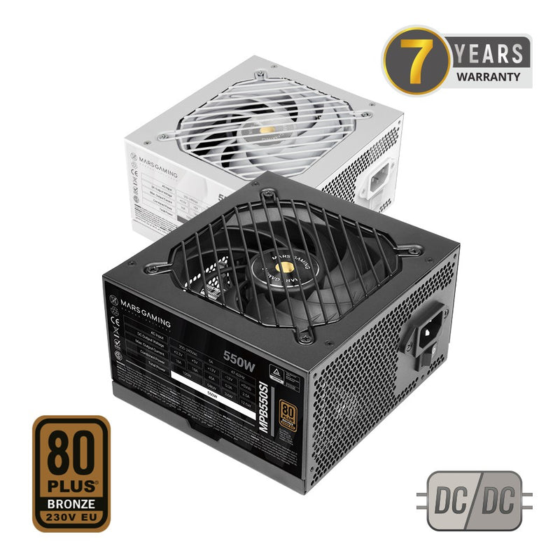 Mars Gaming MPB750SI PC-Netzteil 750 W 24-Pin ATX ATX Schwarz