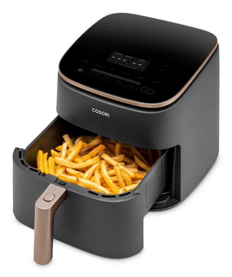 Cosori Turbo Blaze Chef Edition Single 6 L Stand-alone 1725 W Hot air fryer Black, Pink gold