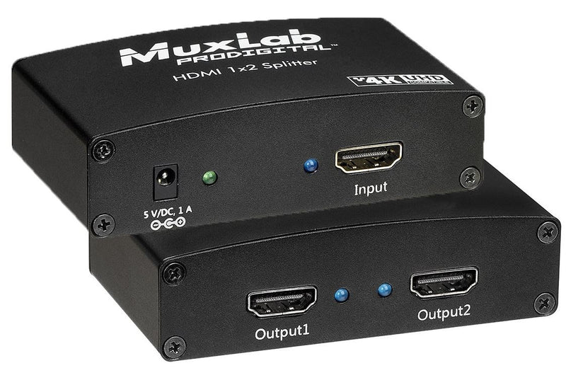 MUXLAB Splitter HDMI 1x2, UHD-4K