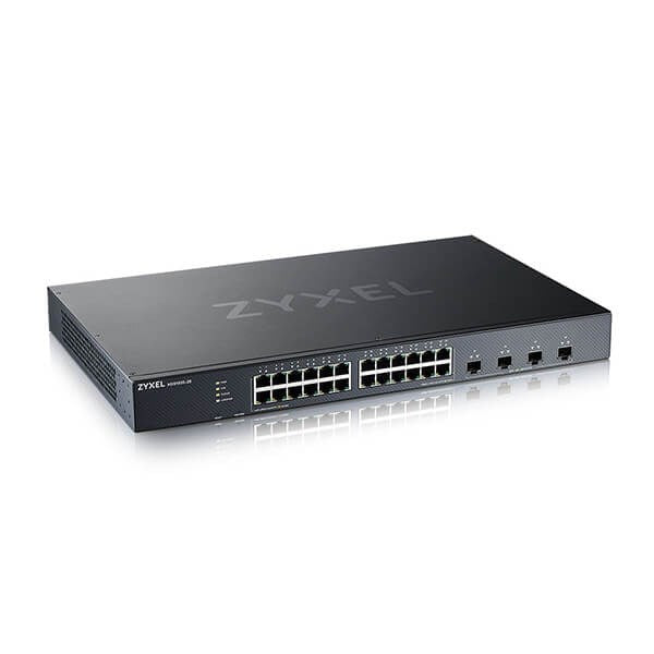 Zyxel XGS1935-28-EU0101F switch réseau Administré L2+/L3 Gigabit Ethernet (10/100/1000) 1U Noir