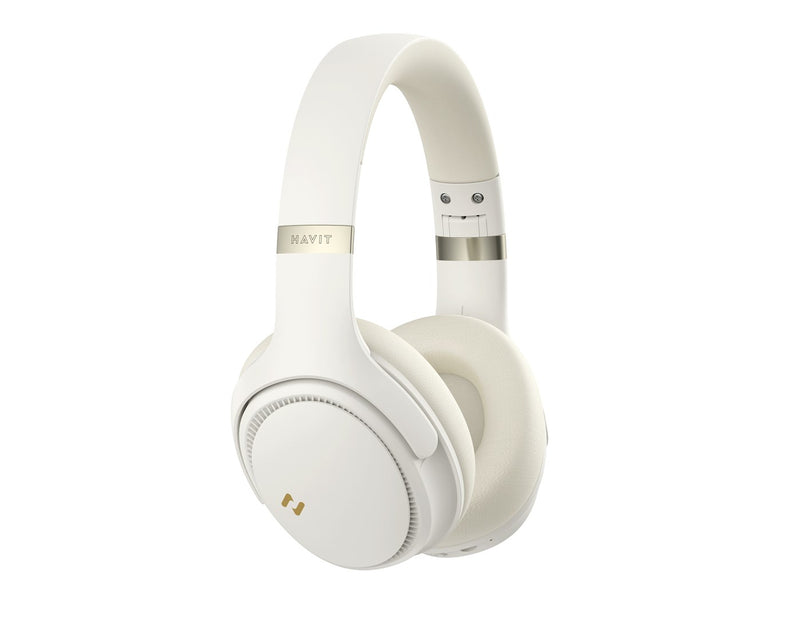 Havit H630BT PRO - Casque Bluetooth avec ANC (Jaune beurre)