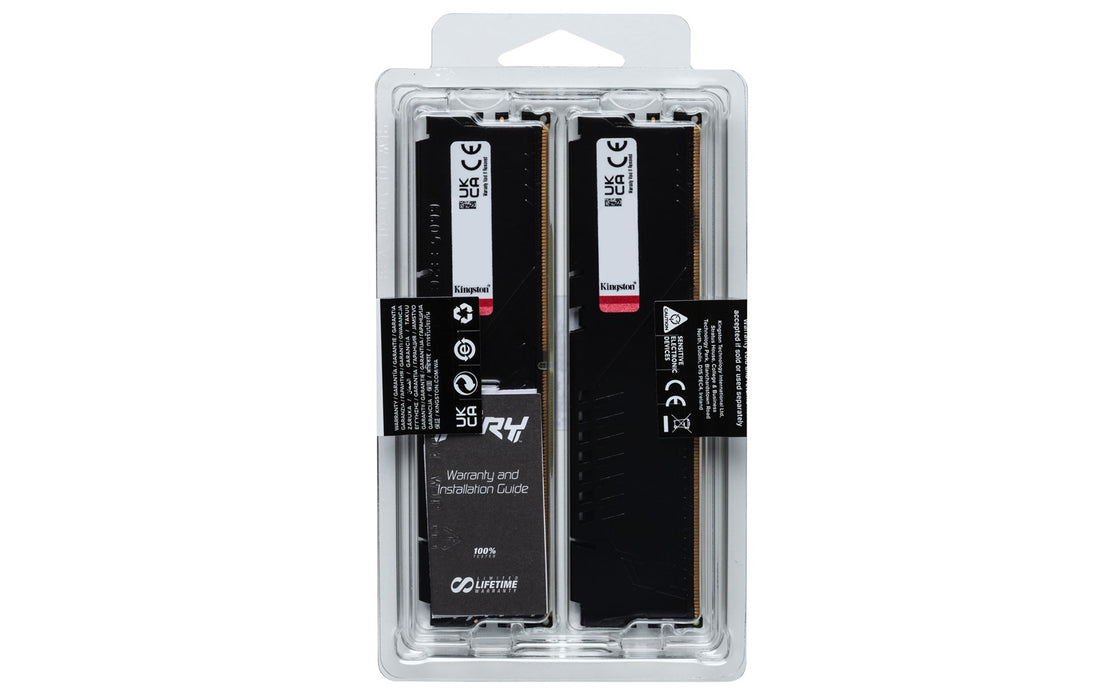Kingston Technology FURY Beast 64GB 5200MT/s DDR5 CL36 DIMM (Kit of 2) Black EXPO