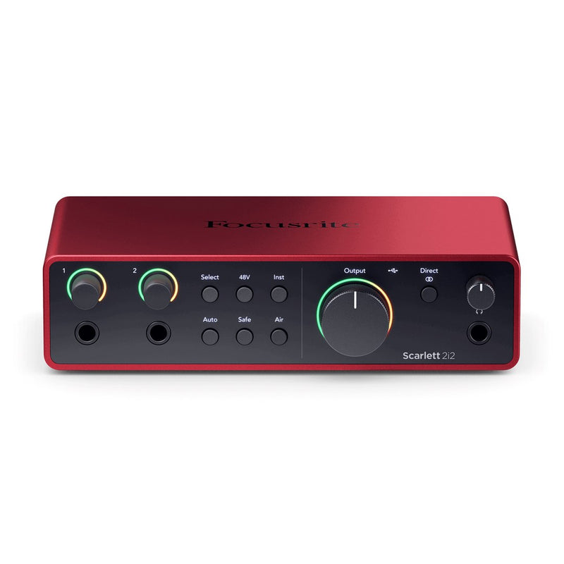 Focusrite Scarlett 2i2 USB-C 4th Gen - audio interface