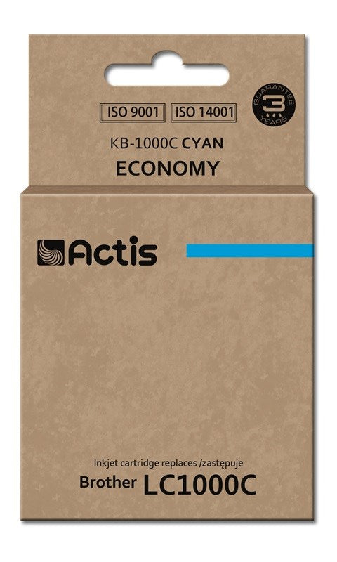 Actis KB-1000C Ink (Replacement for Brother LC1000C/LC970C; Standard; 36 ml; cyan)
