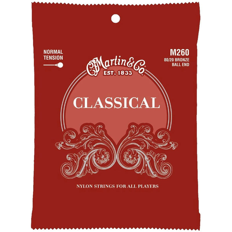 Martin M260 Classical Normal Tension (28-43) - classical guitar strings