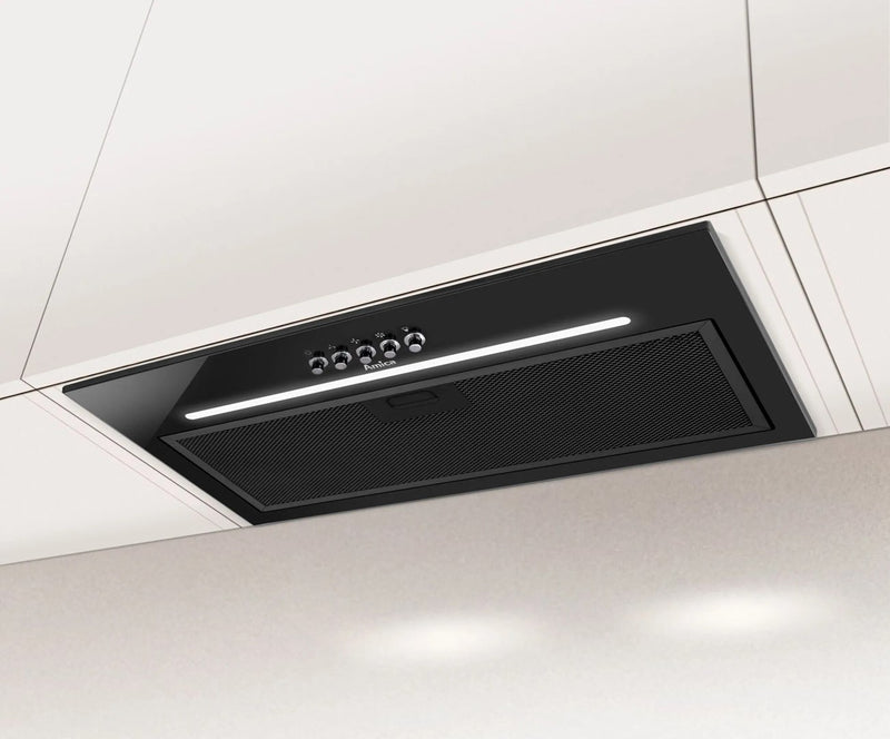 Amica OMP6255BG Built-in cooker hood black 389 m3/h