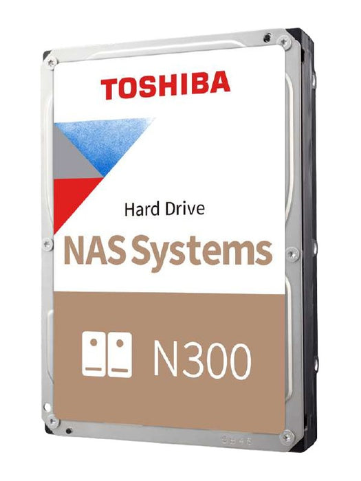 Toshiba N300 NAS HDWG51GUZSVA - Hard drive - 16 TB - internal - 3.5" - SATA 6Gb/s - 7200 rpm - buffer: 512 MB