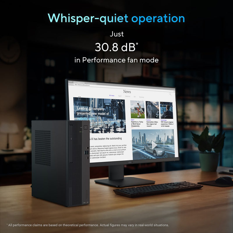 Asus ExpertCenter P500 SFF Core 5 210H 16GB DDR5 SSD512 Intel Graphics WLAN+BT 180W W11Pro
