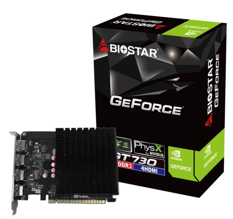 Biostar GT 730 4GB 4xHDMI Grafikkarte