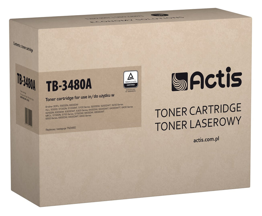 Actis TB-3480A toner (replacement for Brother TN-3480; Standard; 8,000 pages; black)