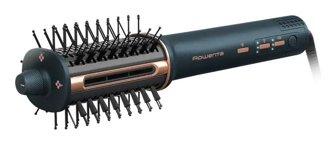 Rowenta Air Brush 3D UB9720E0 hair styling tool Hot air brush Airflow Copper, Dark Blue