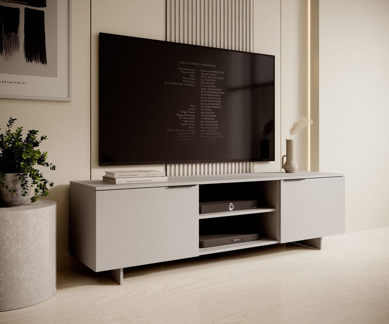 Meuble TV 2D1P Cama ALMA 180x41.5xH55 cachemire