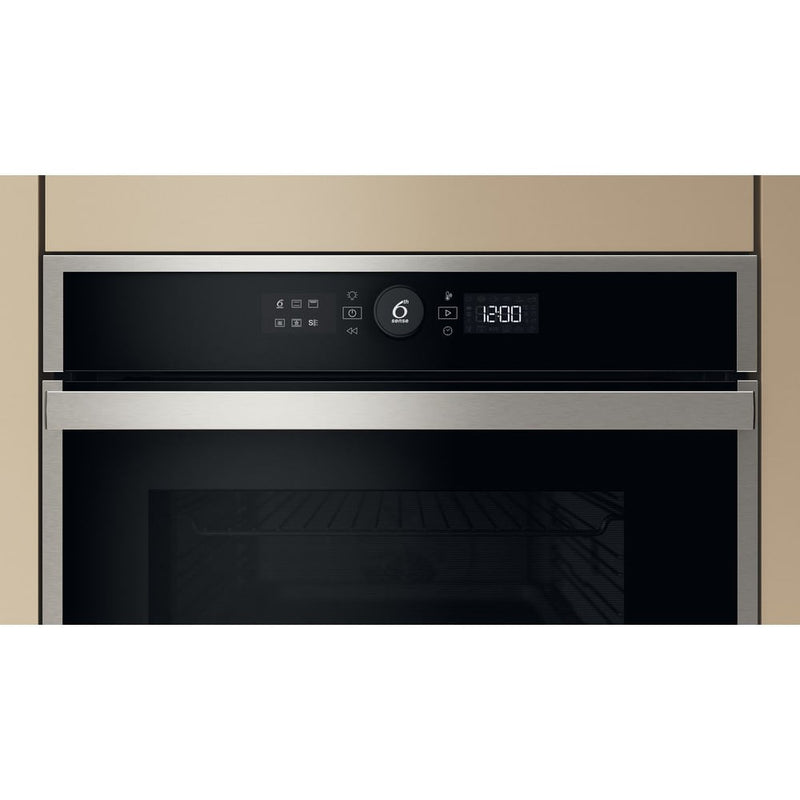 Whirlpool WOI4S8CM1SXA 73 L Black, Stainless steel