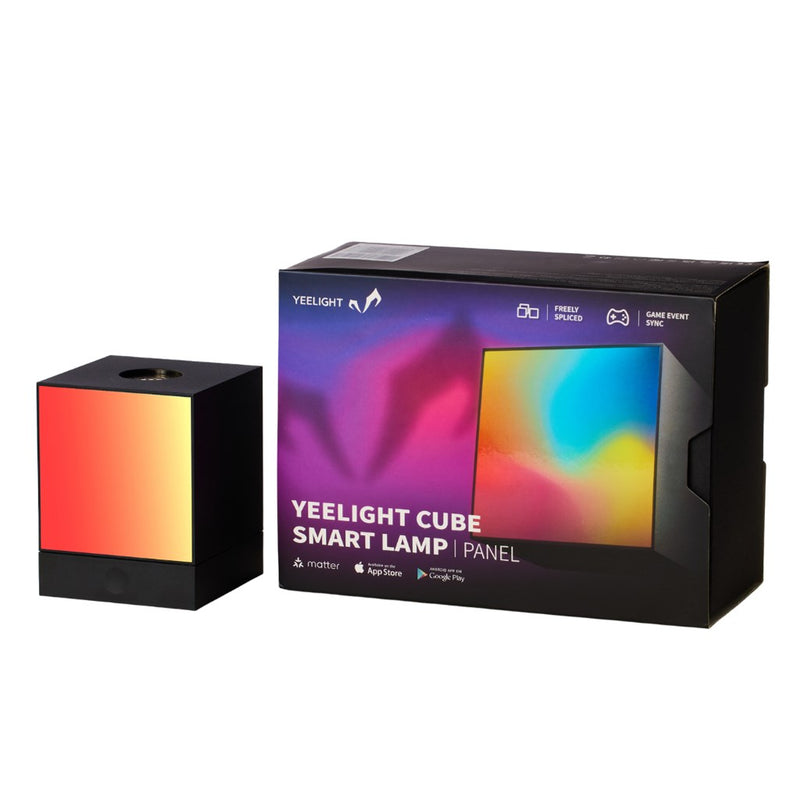Cube Smart Lamp - Light Gaming Cube Panel - Rooted Base