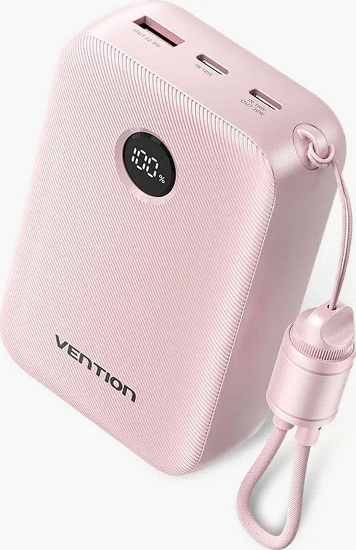 Powerbank Vention 20000mAh 2xUSB-C 1xUSB-A 22,5W BL