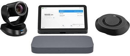ASUS Google Meet GQE20A - Large Room Kit - video conferencing kit (speakerphone, touchscreen console, PTZ camera) - iron grey - with Meeting Computer