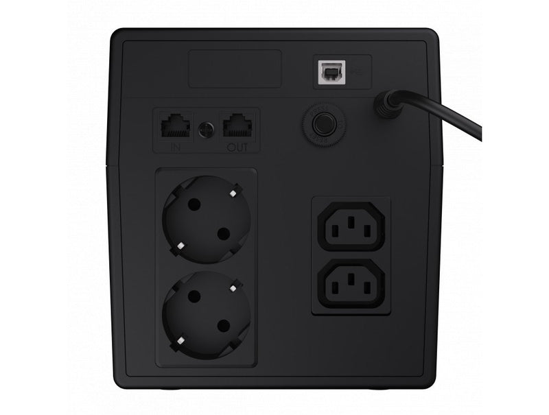 Green Cell UPS03 uninterruptible power supply (UPS) Line-Interactive 1.999 kVA 600 W 4 AC outlet(s)