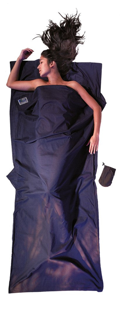 Cocoon TravelSheet Egyptian Cotton sleeping bag liner, Tuareg